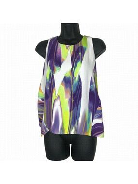 VERONIKA Maine Sleeveless Beautiful Blouse Size 8